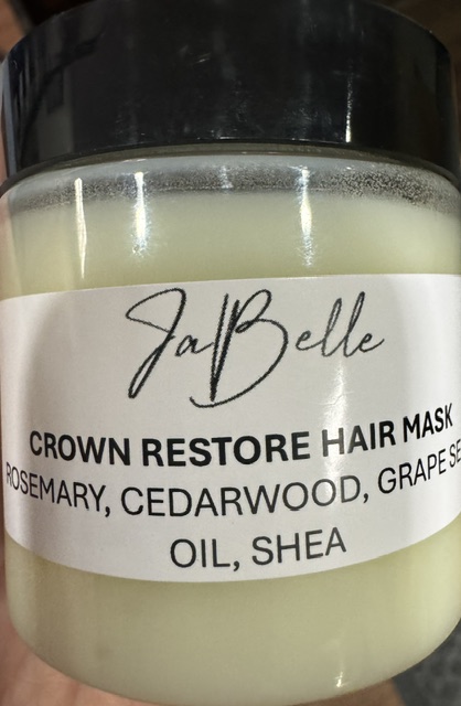 JaBelle Botanicals Crown Restore 4 oz Hair Mask
